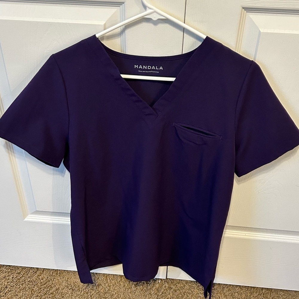 Womens Mandala scrub set size medium